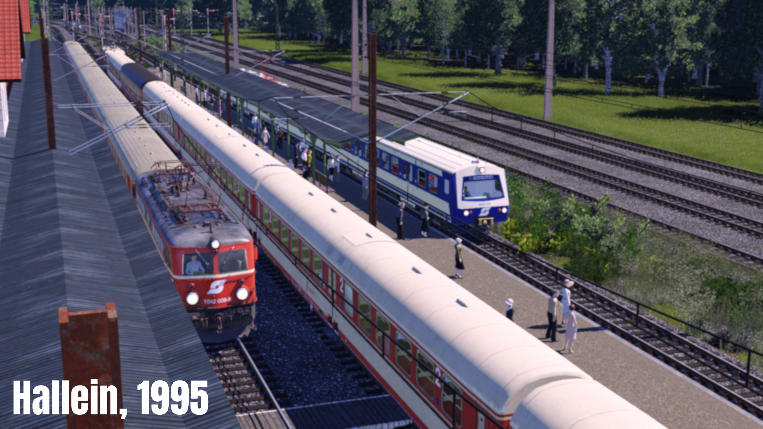 Bahnhof Hallein, 1995