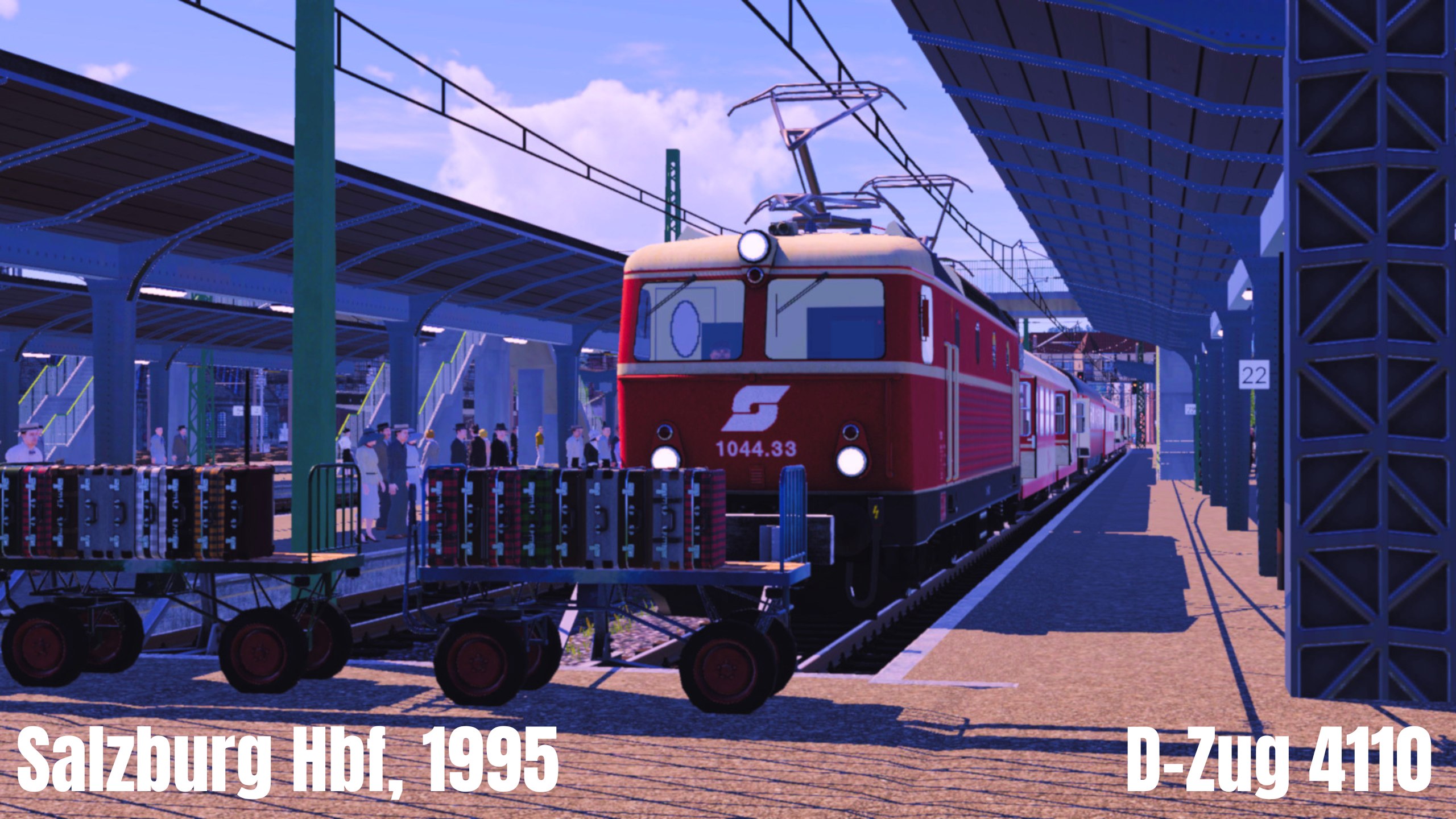 Ankunft D-Zug 4110
