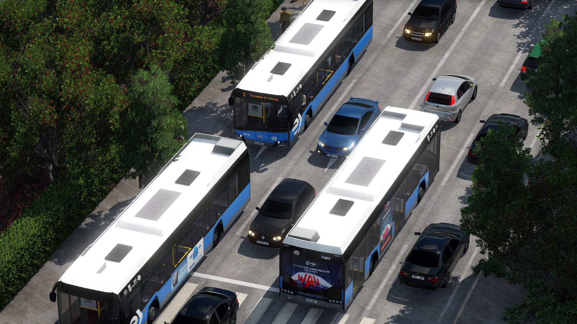 Solaris Urbano repaint EMT Madrid photos, soon finish...