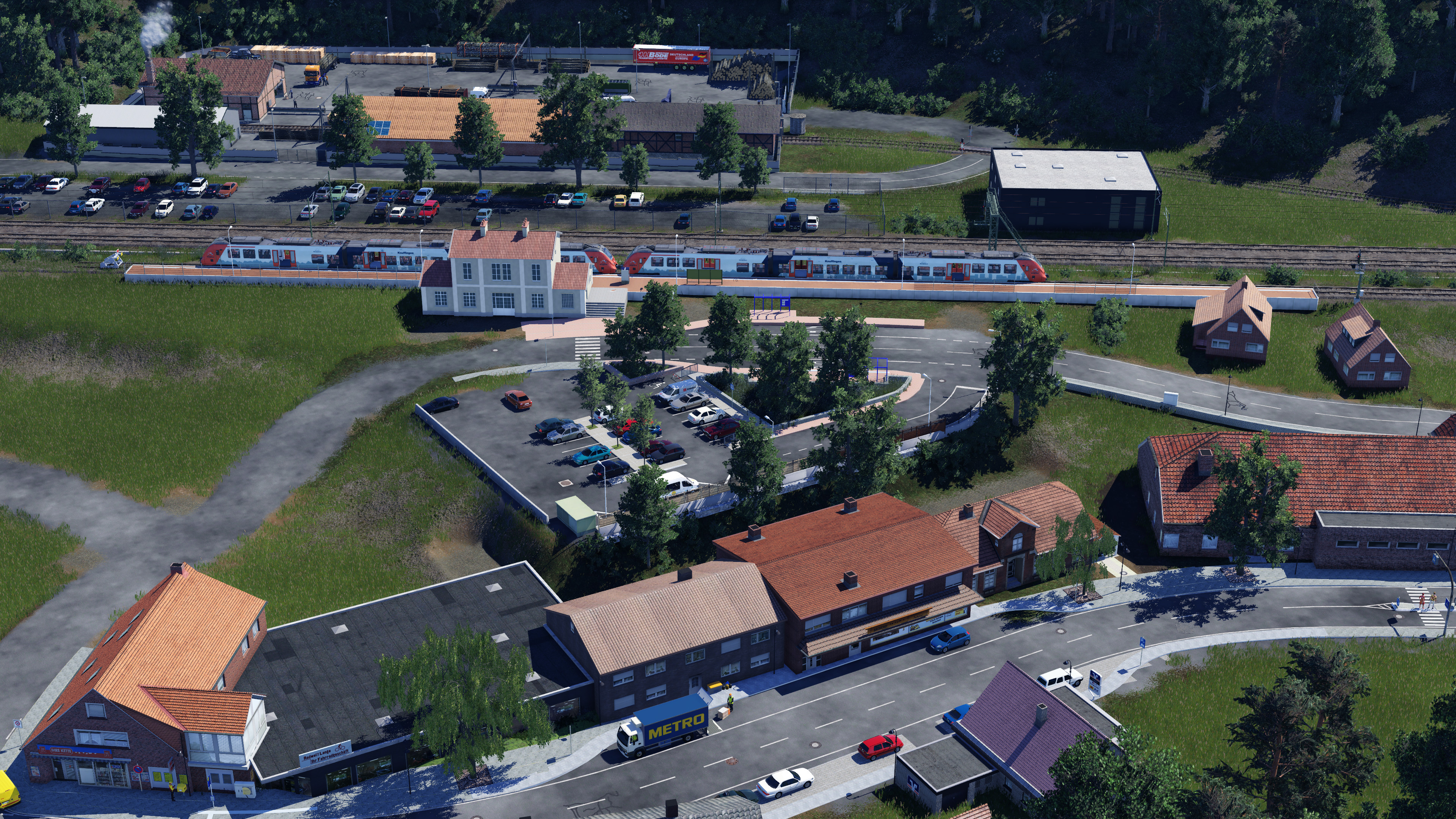 Taldorf entsteht