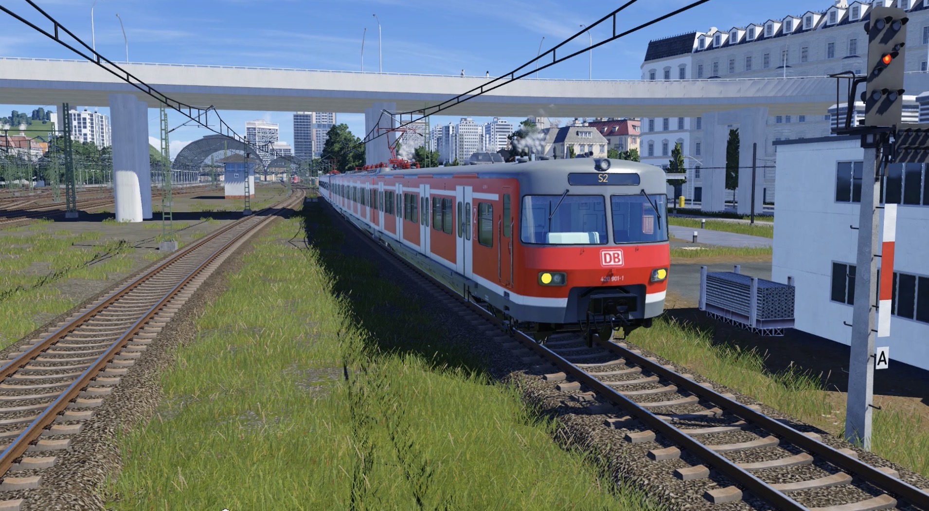 S-Bahnverkehr in Assenheim