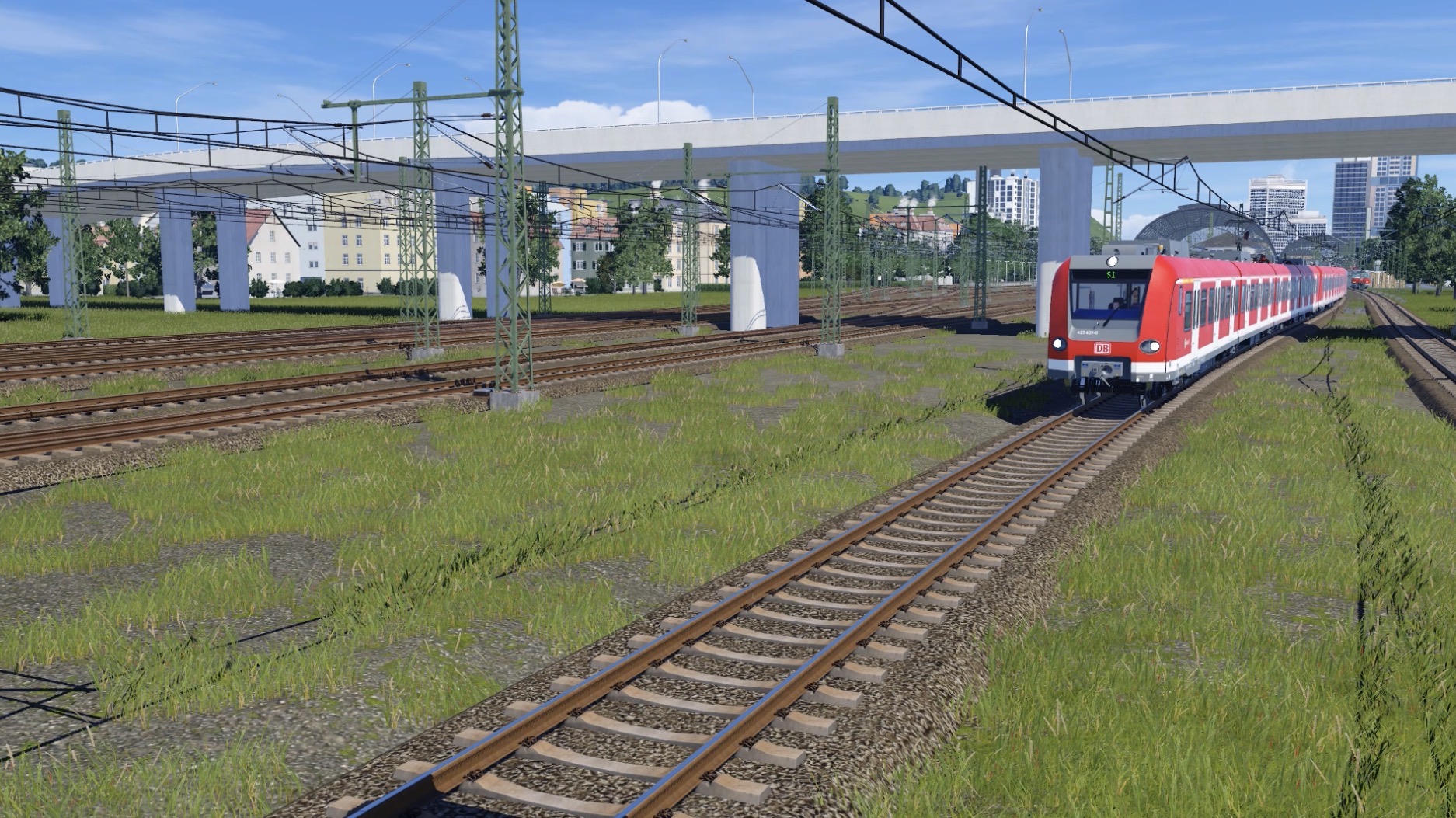 S-Bahnverkehr in Assenheim