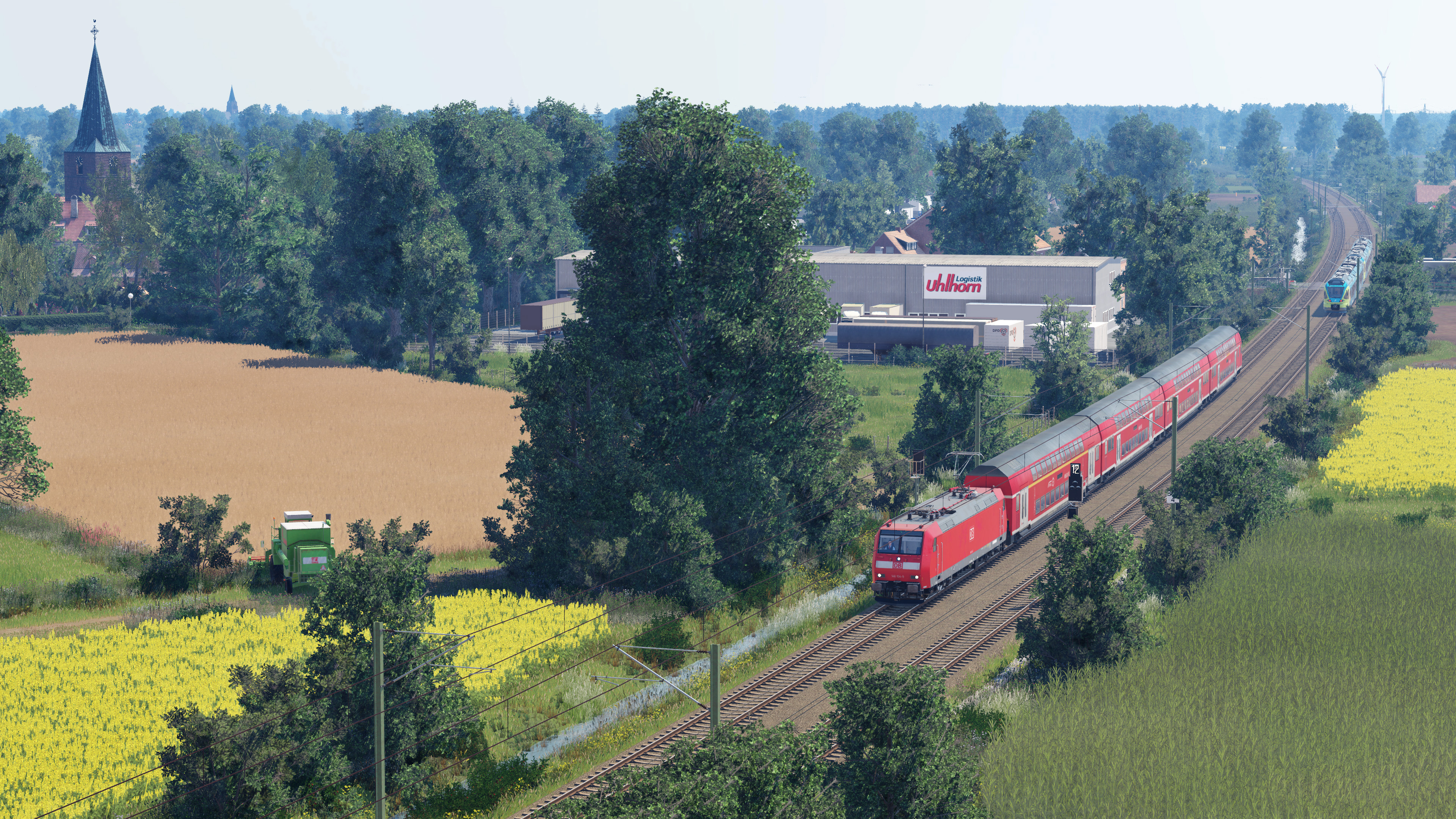 Mit der Bahn durch das Emsland..