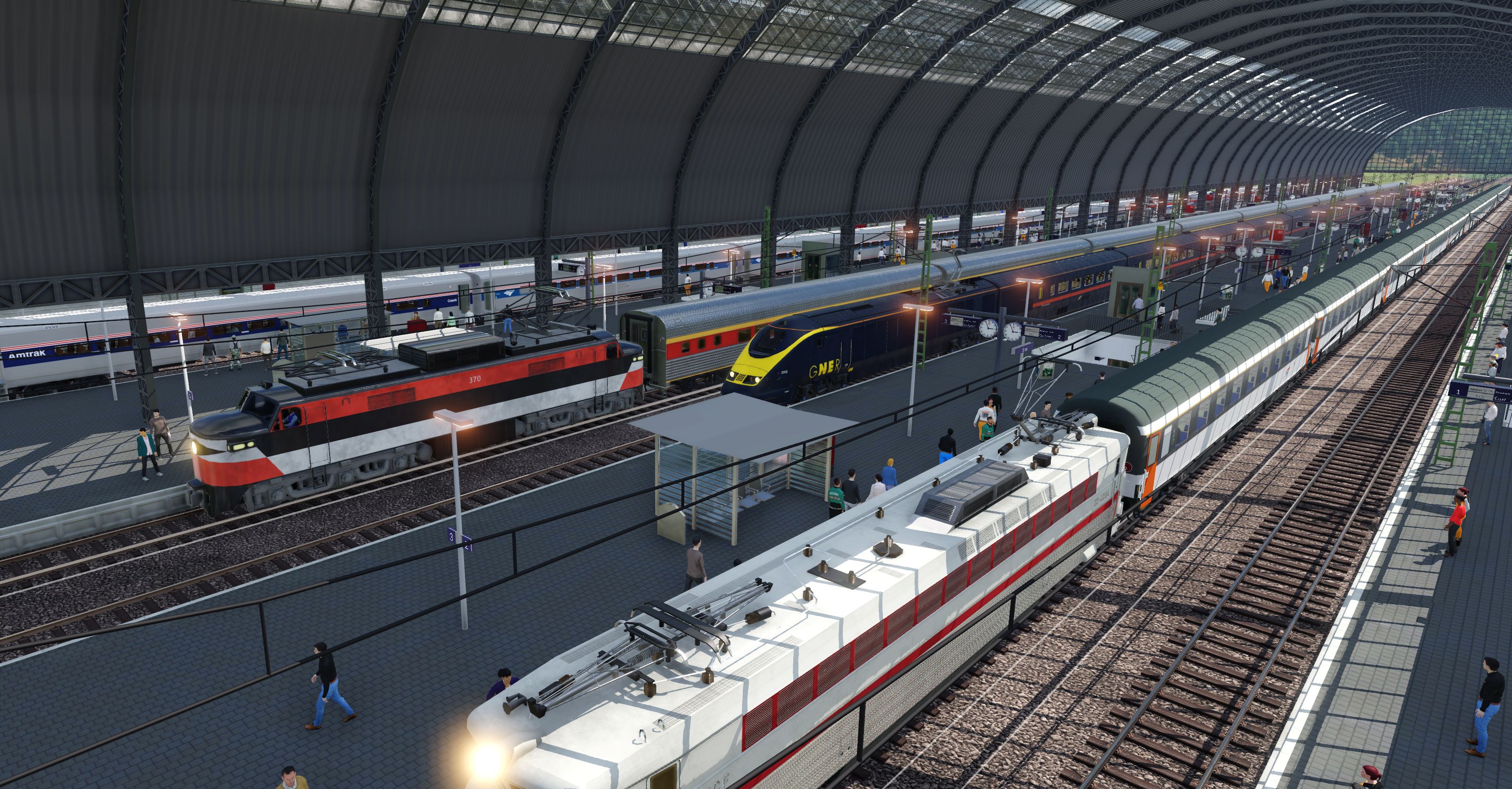 Im Bahnhof