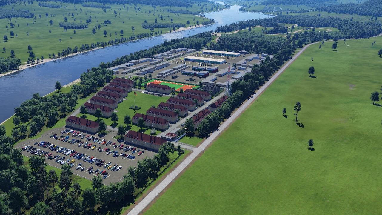 Pionierkaserne mit TrÜbPl