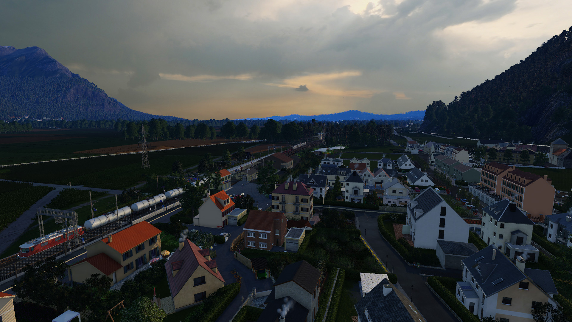 ein ruhiger Beginn des Abends
