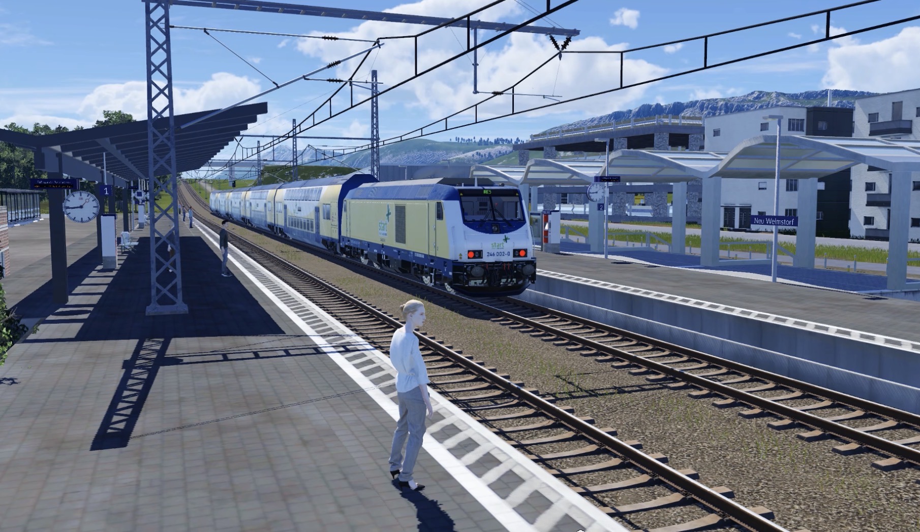 Zugverkehr in Neu Welmstorf