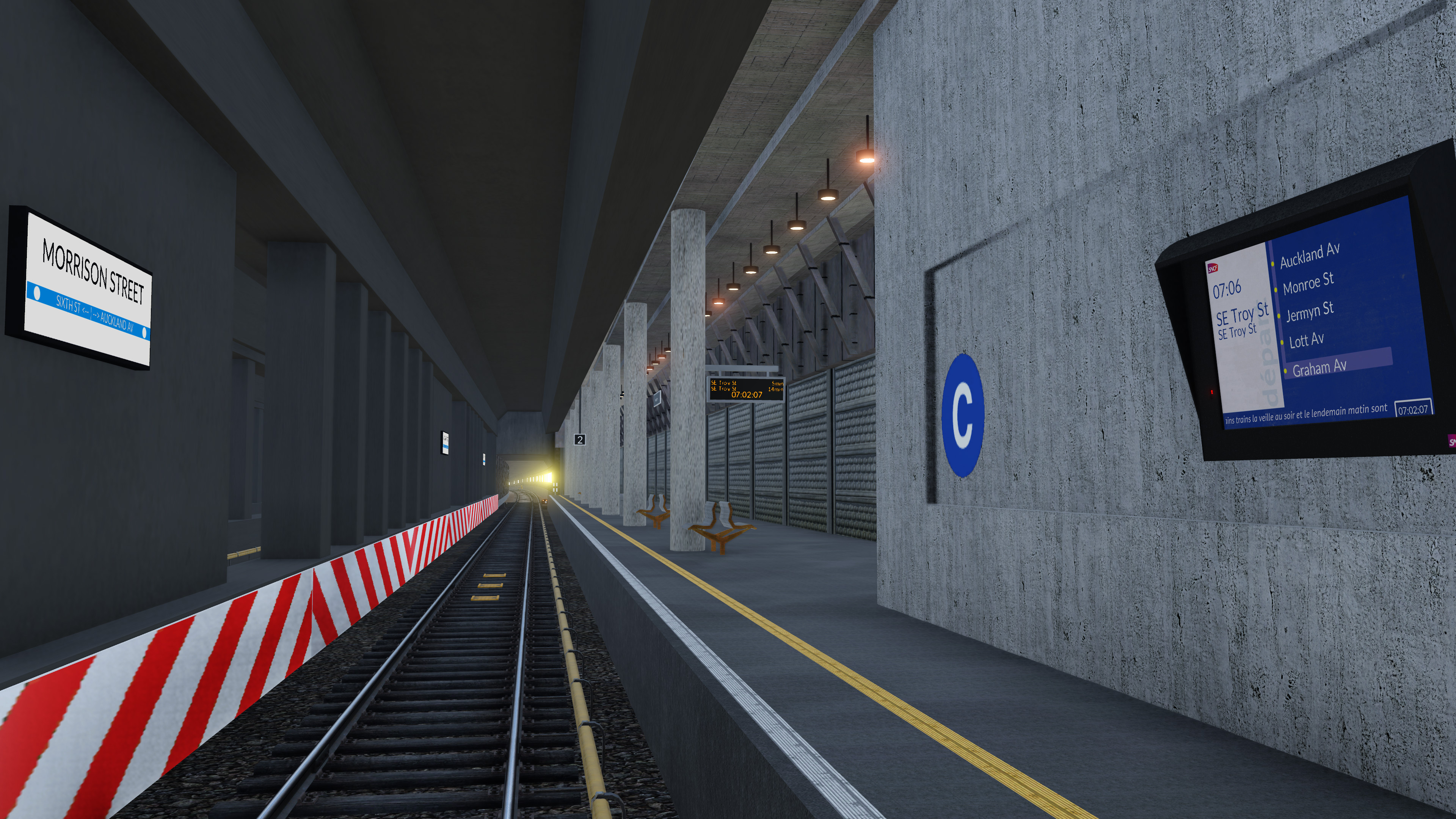 Morrison Street Subway Station