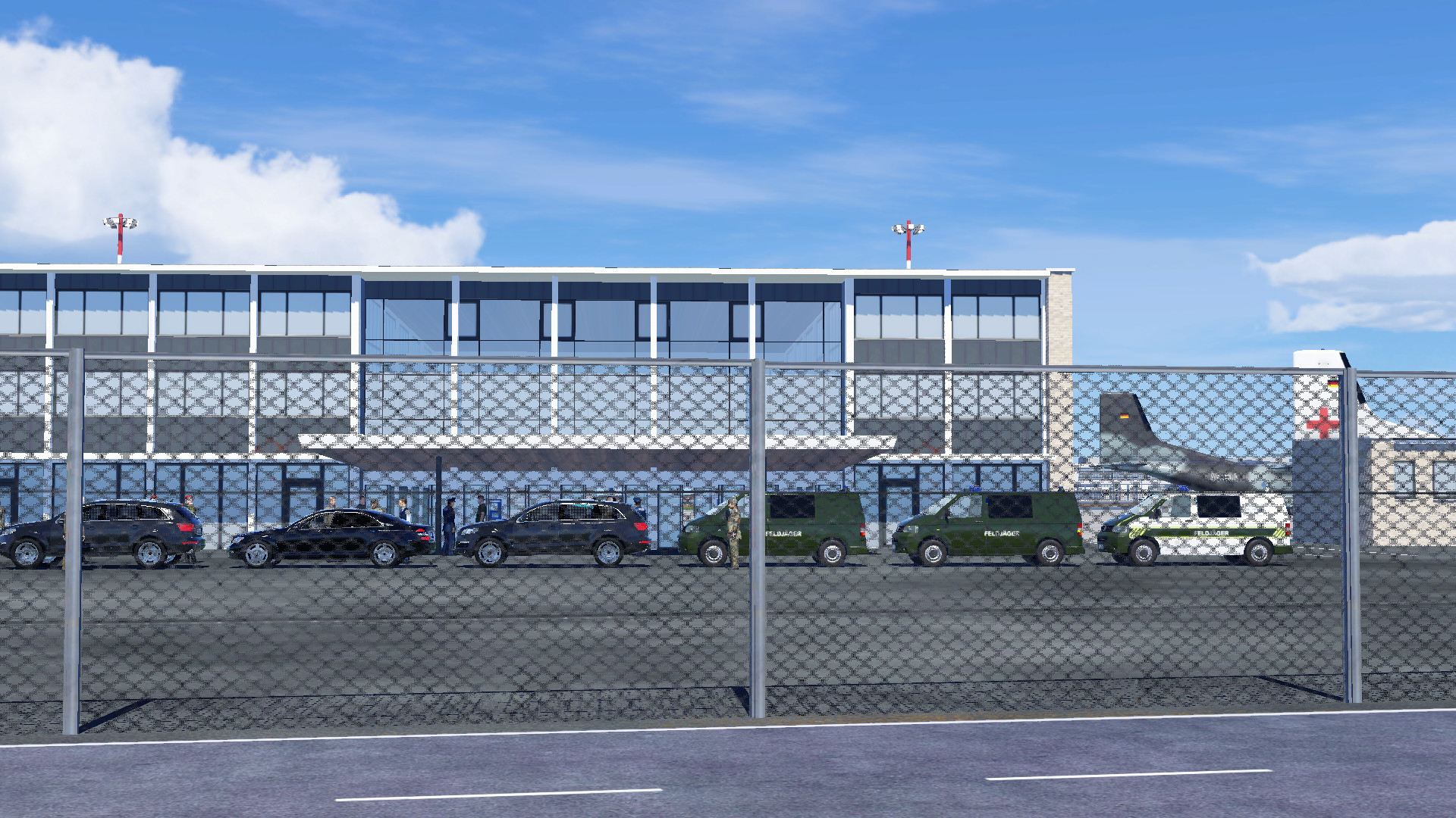 Airport DER - Bundeswehr-Terminal