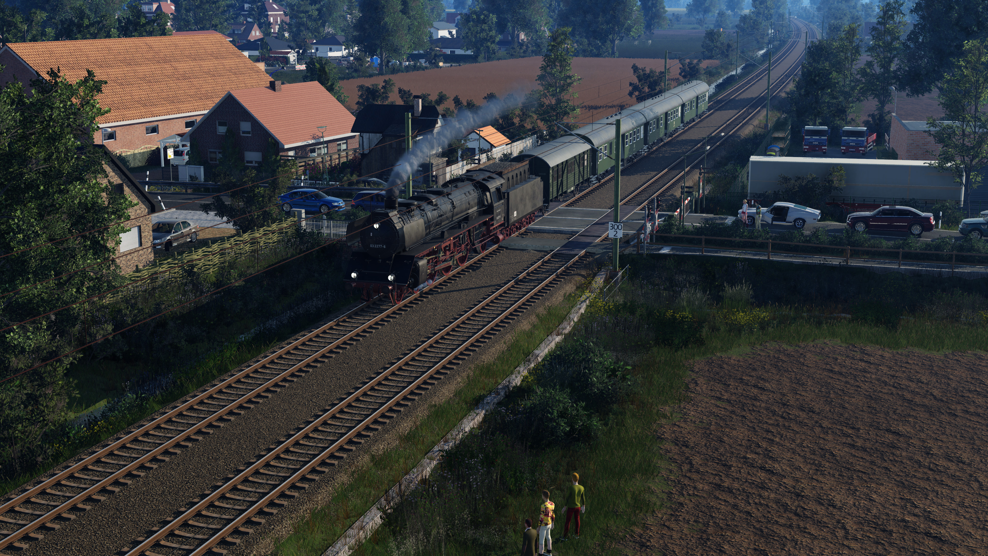 Mit der Dampflok durch das Emsland..