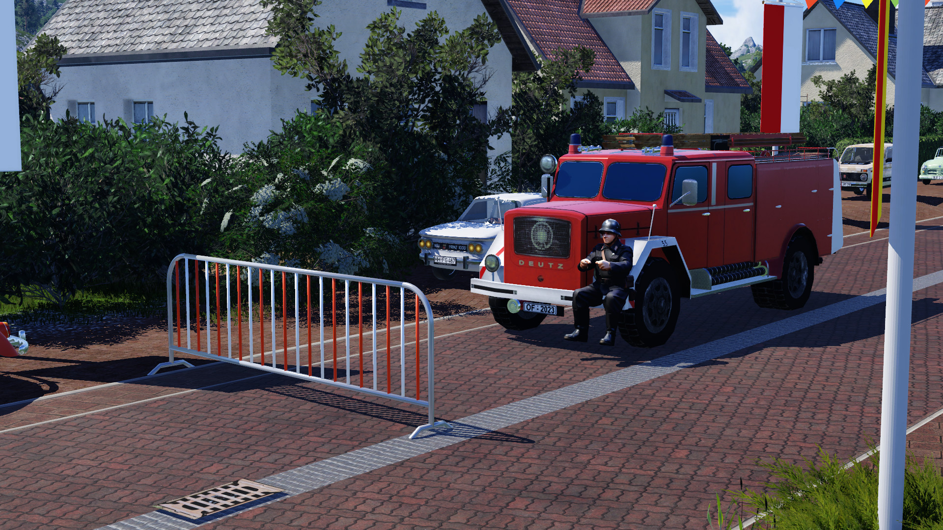 13 Fahrer der freiwilligen Feuerewehr