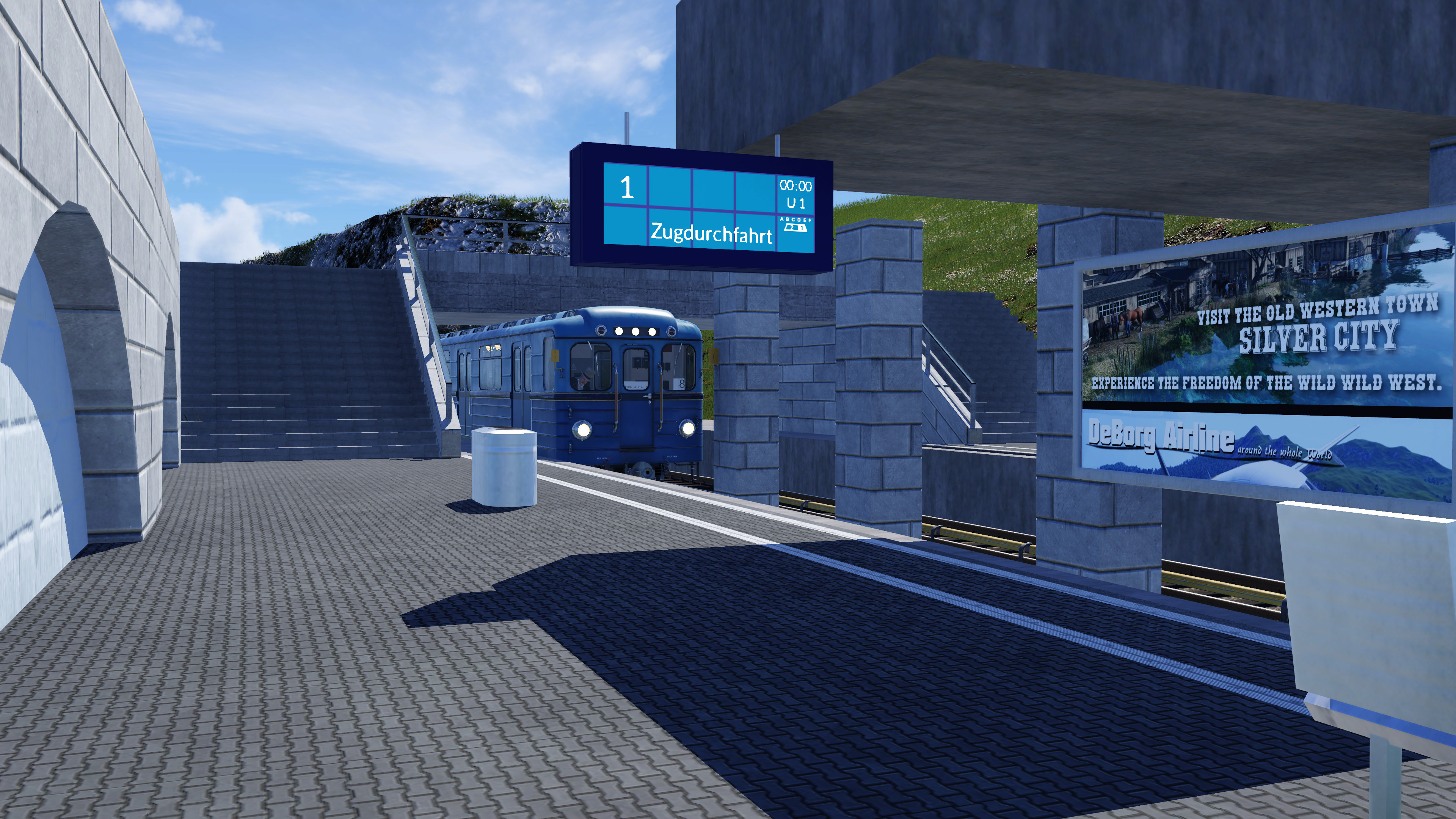 Bau einer neuen unterirdischen U-Bahn-Station | Construction of a New Underground Subway Station