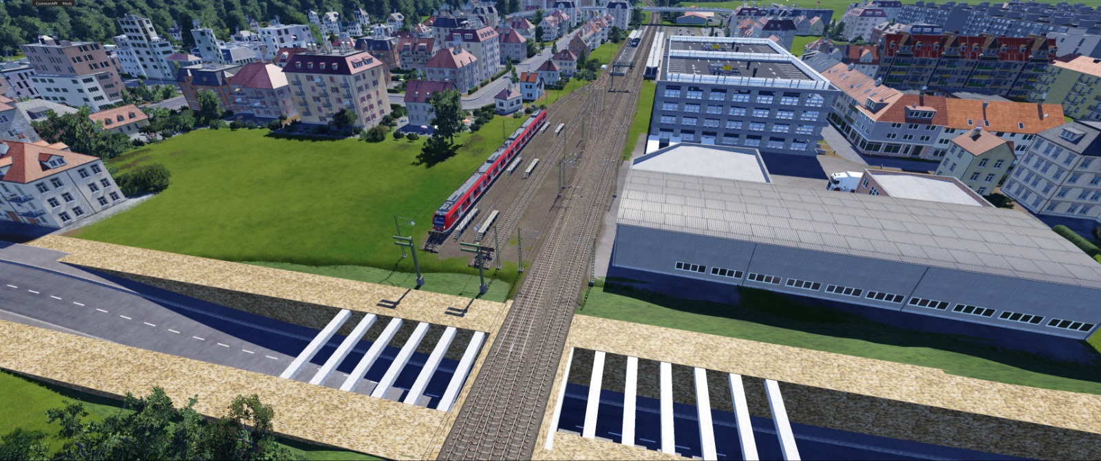 S-Bahn Endstation Steuning