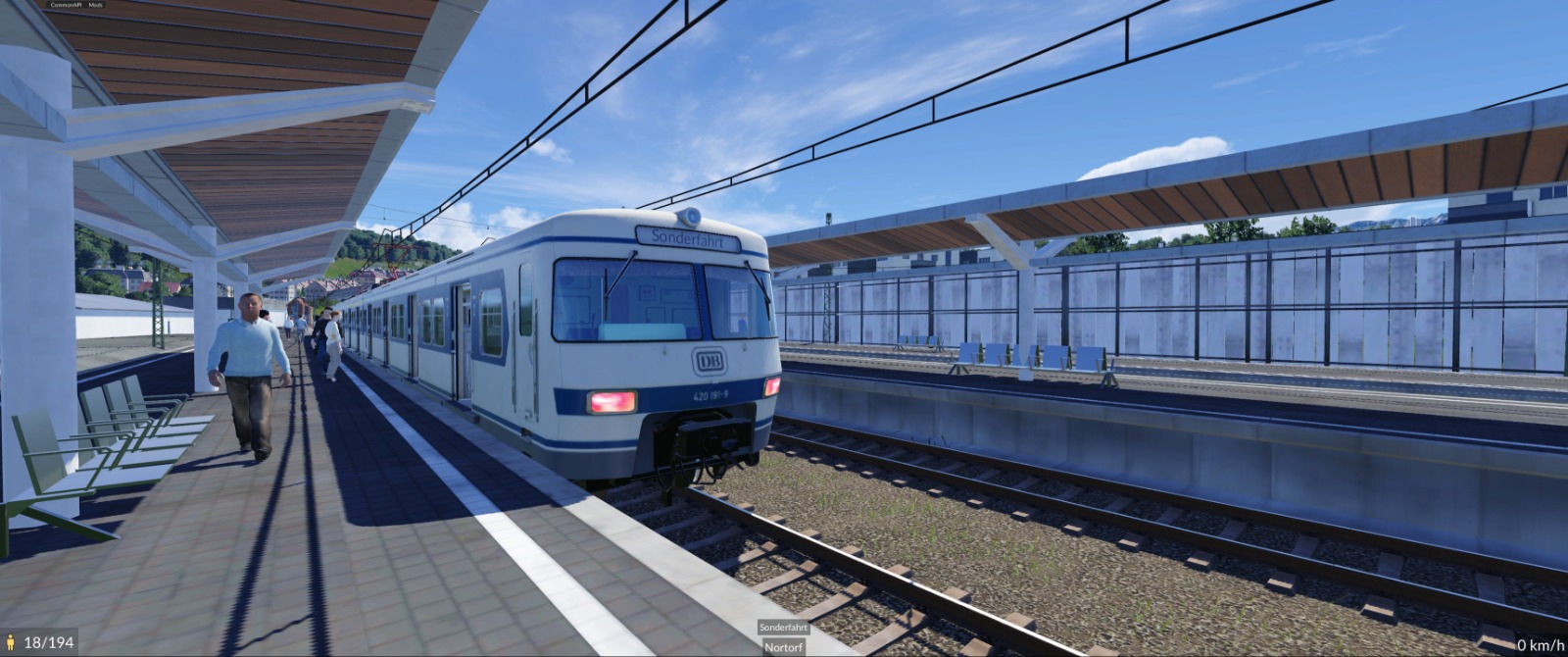 Museumszug der S-Bahn schaut mal wieder vorbei