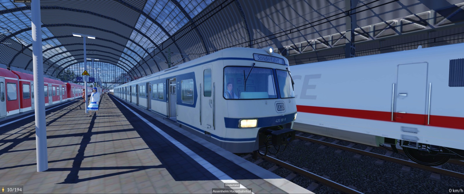 Museumszug der S-Bahn schaut mal wieder vorbei