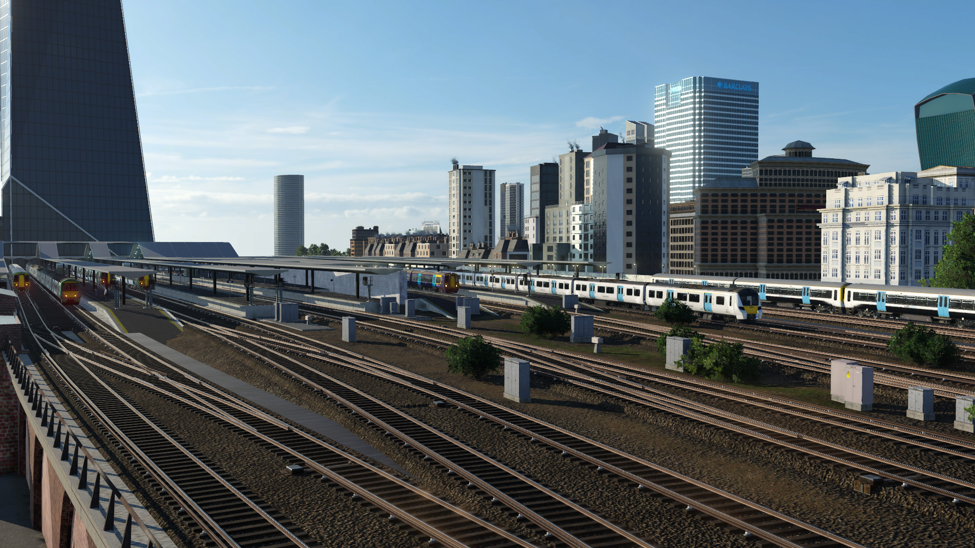 A busy view of London Bridge