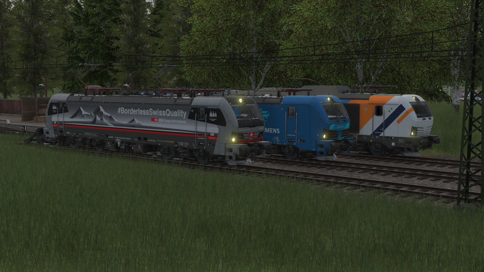 Sceenshots während der Mod Entwicklung für TPF3
