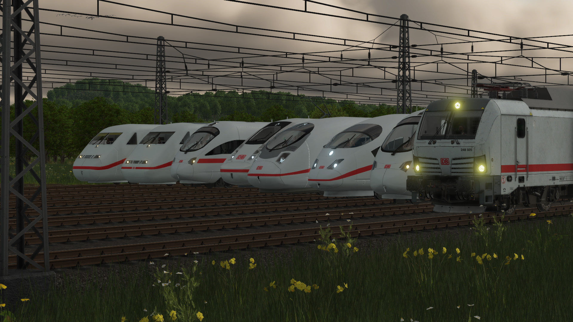 Sceenshots während der Mod Entwicklung für TPF3