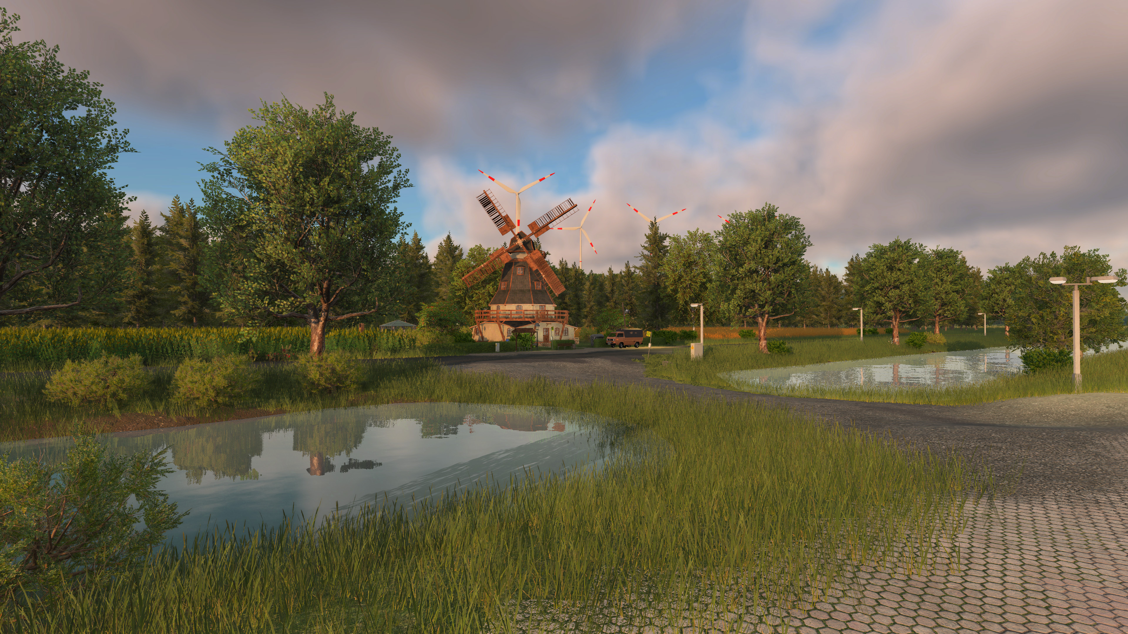 Die Mühle am Kanal.. IV