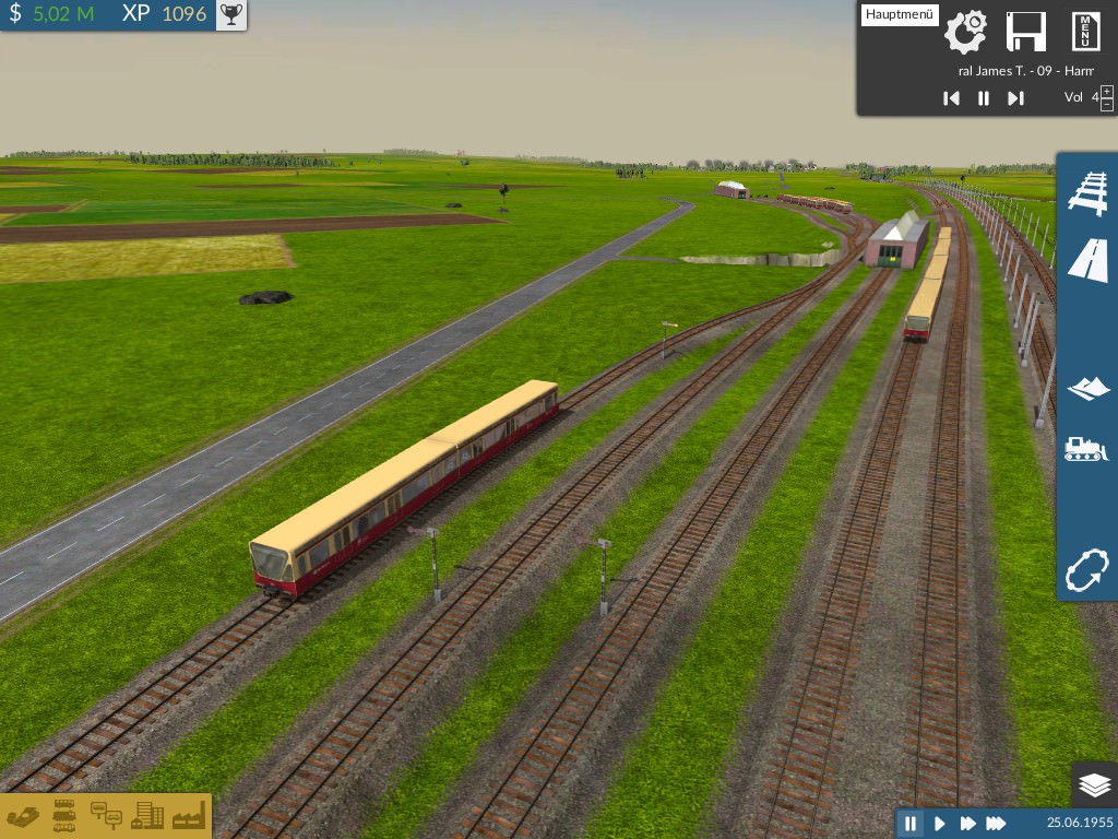 S-Bahn Depot Westend von Norden