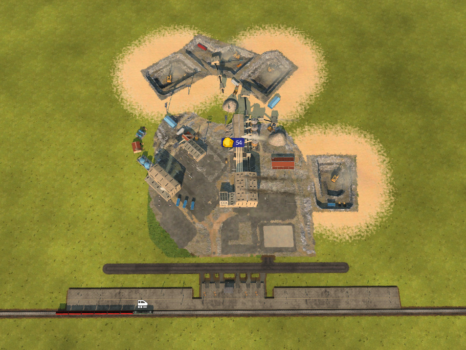 Gold Mine for Transport Fever 3
