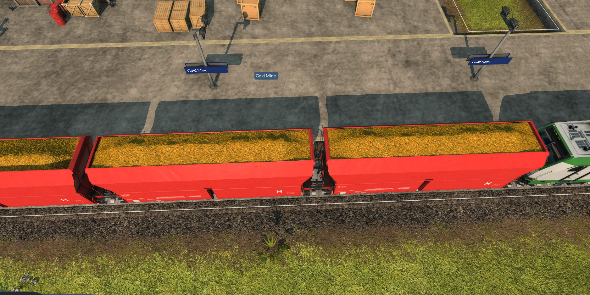 Gold Mine for Transport Fever 3