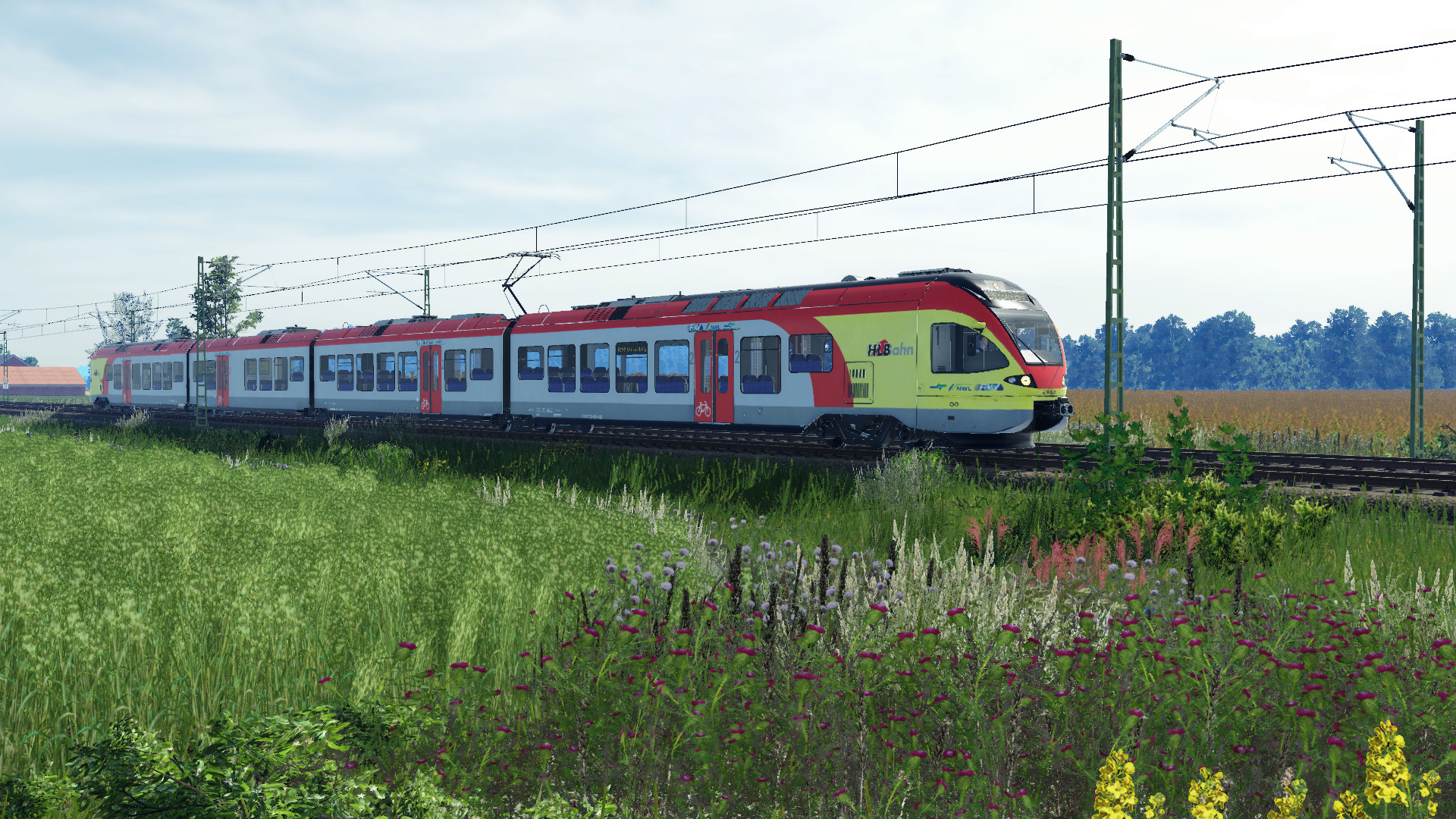 HLB Flirt unterwegs