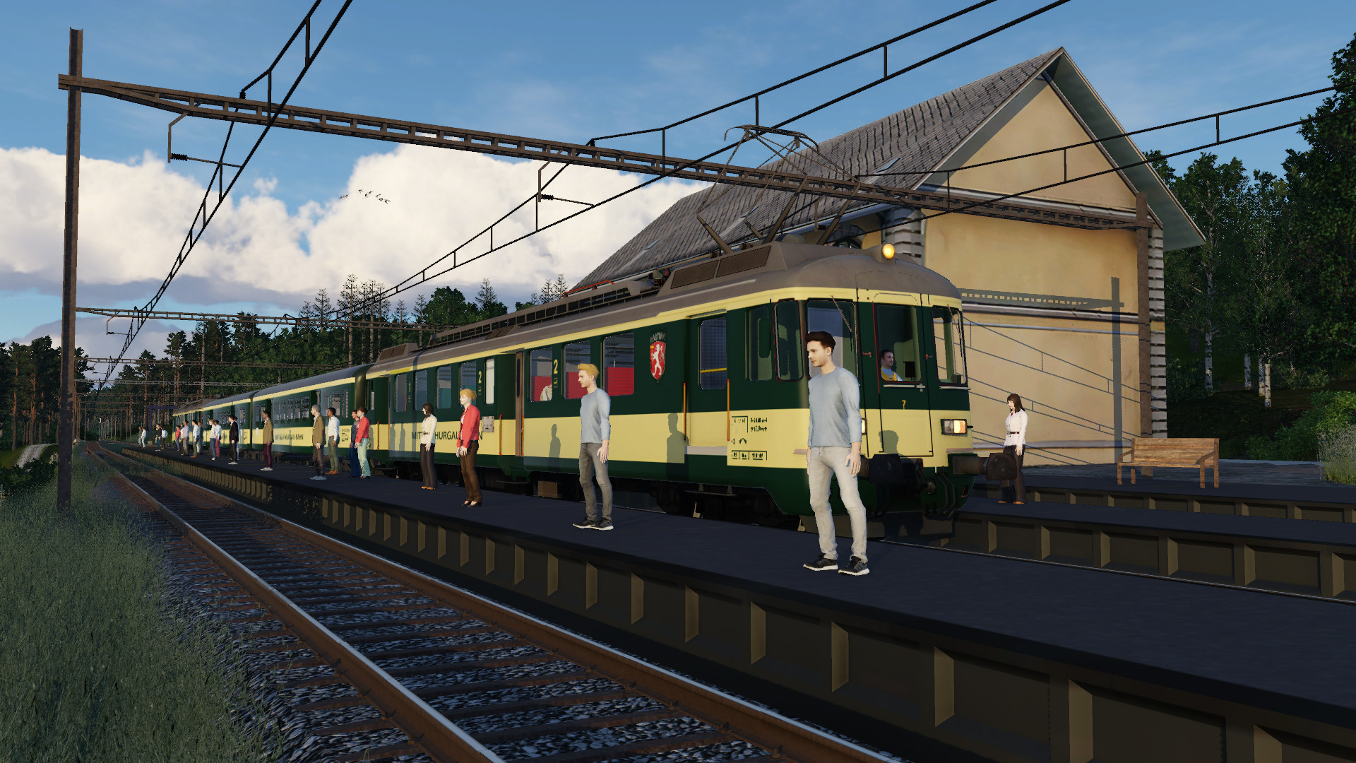 Errinerungen an TPF2 - MThB im SOB Bahnhof Schachen 1