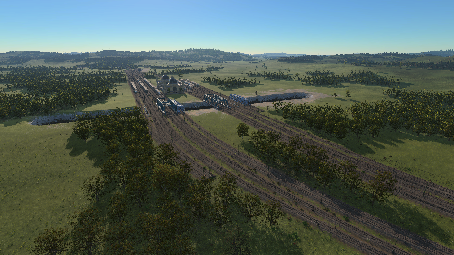 Inselbahnhof, Schönbau Start