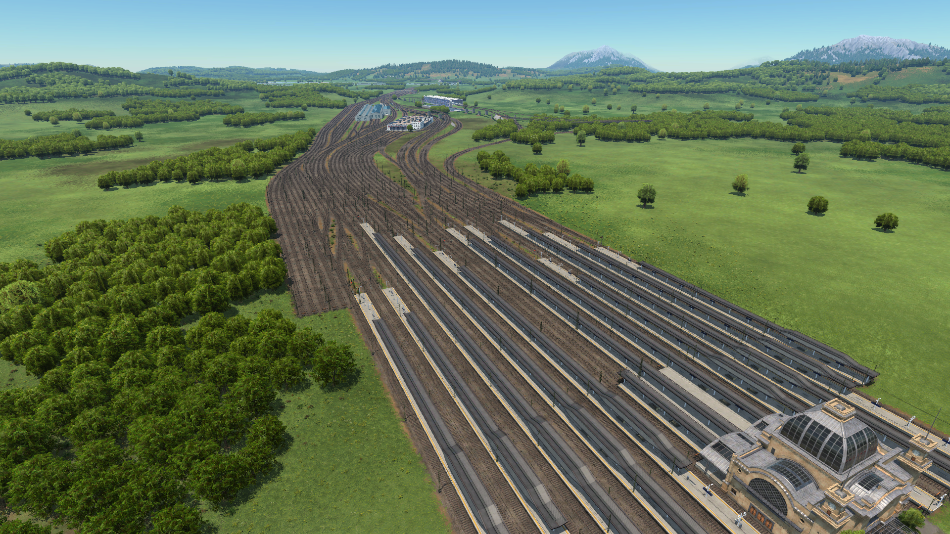Inselbahnhof Ausfahrt Nord