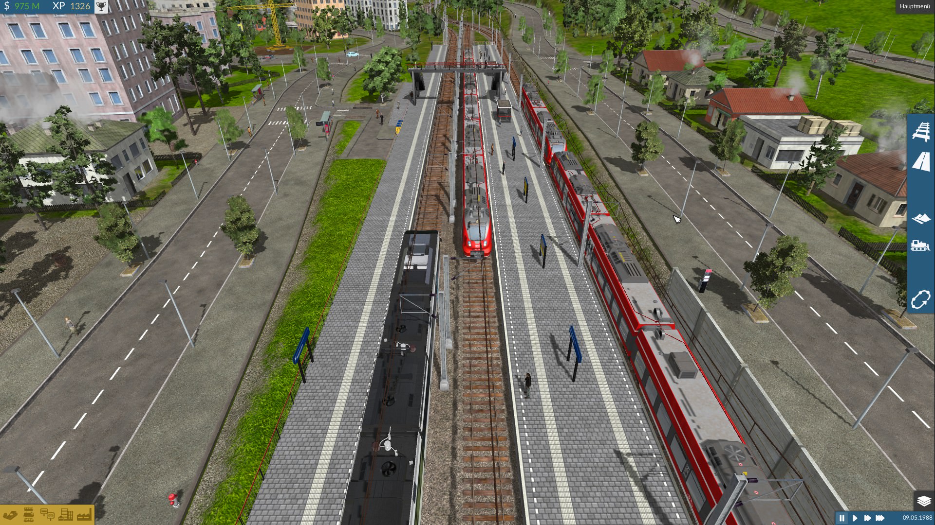 Die S-Bahnhaltestelle im Norden von Hastings