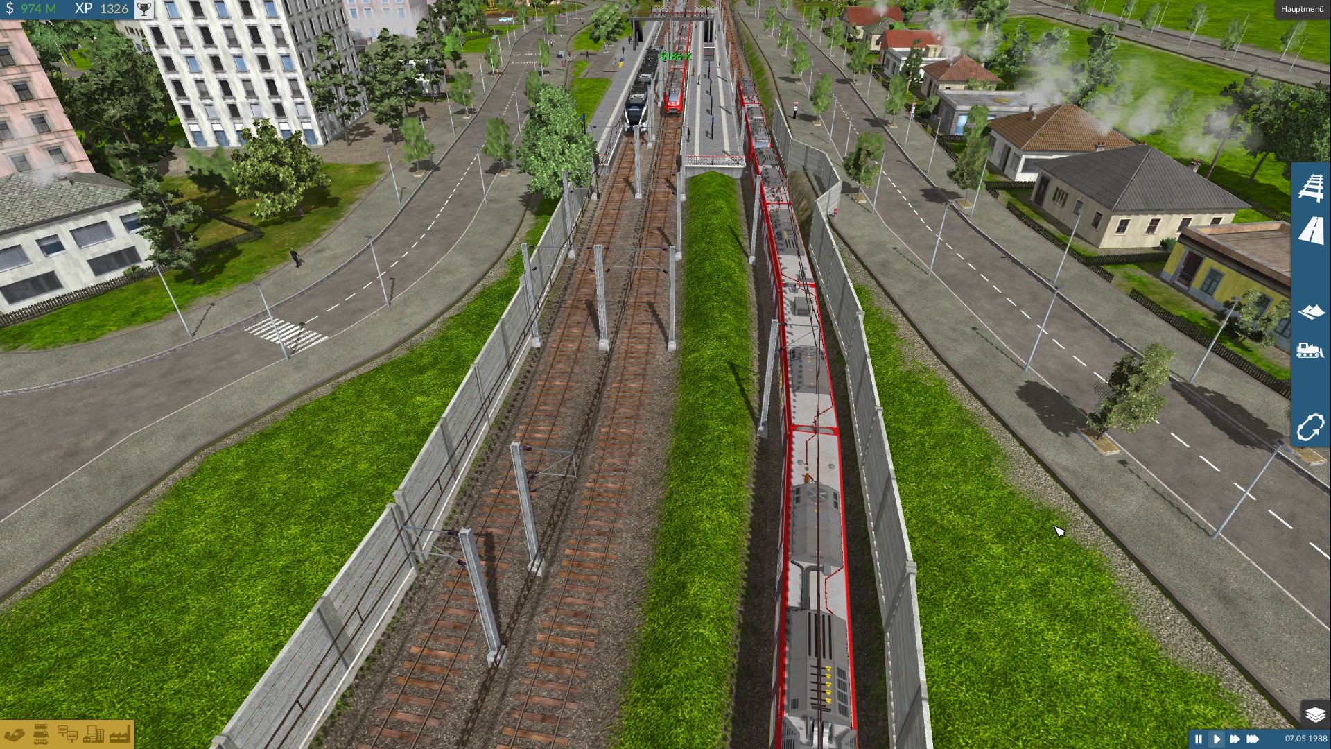 Die S-Bahnhaltestelle im Norden von Hastings