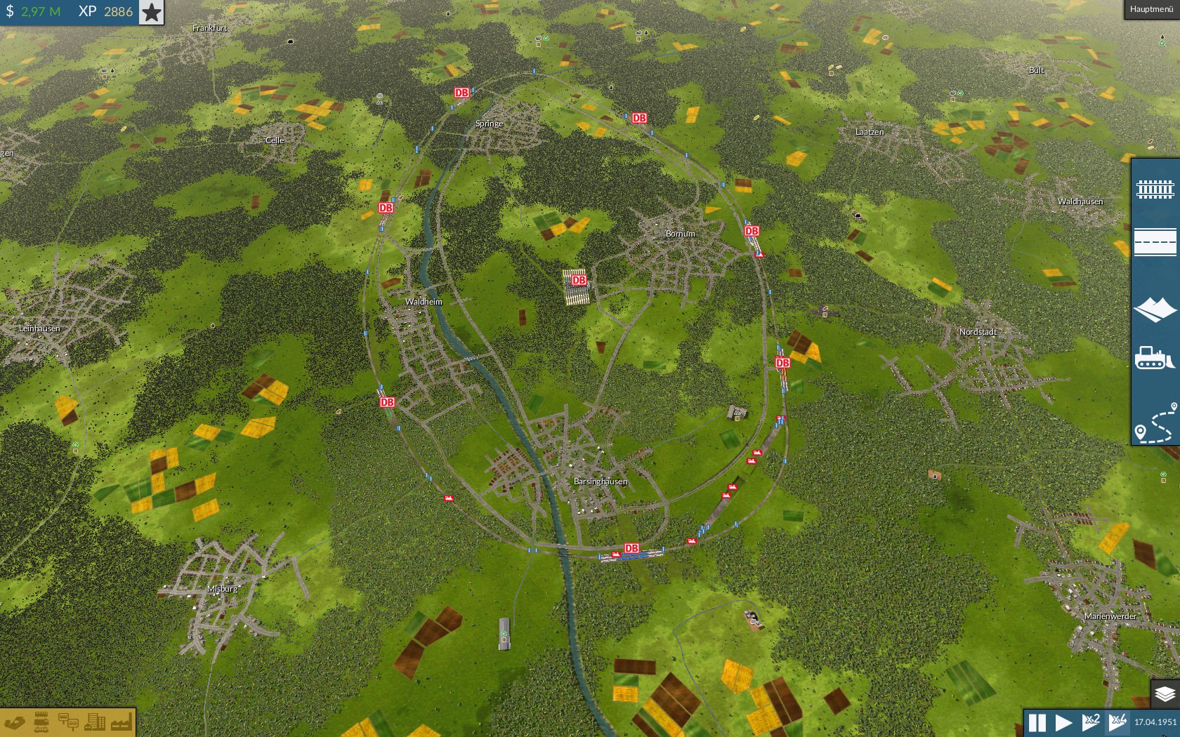 Mega City Projekt, Vogelperspektive