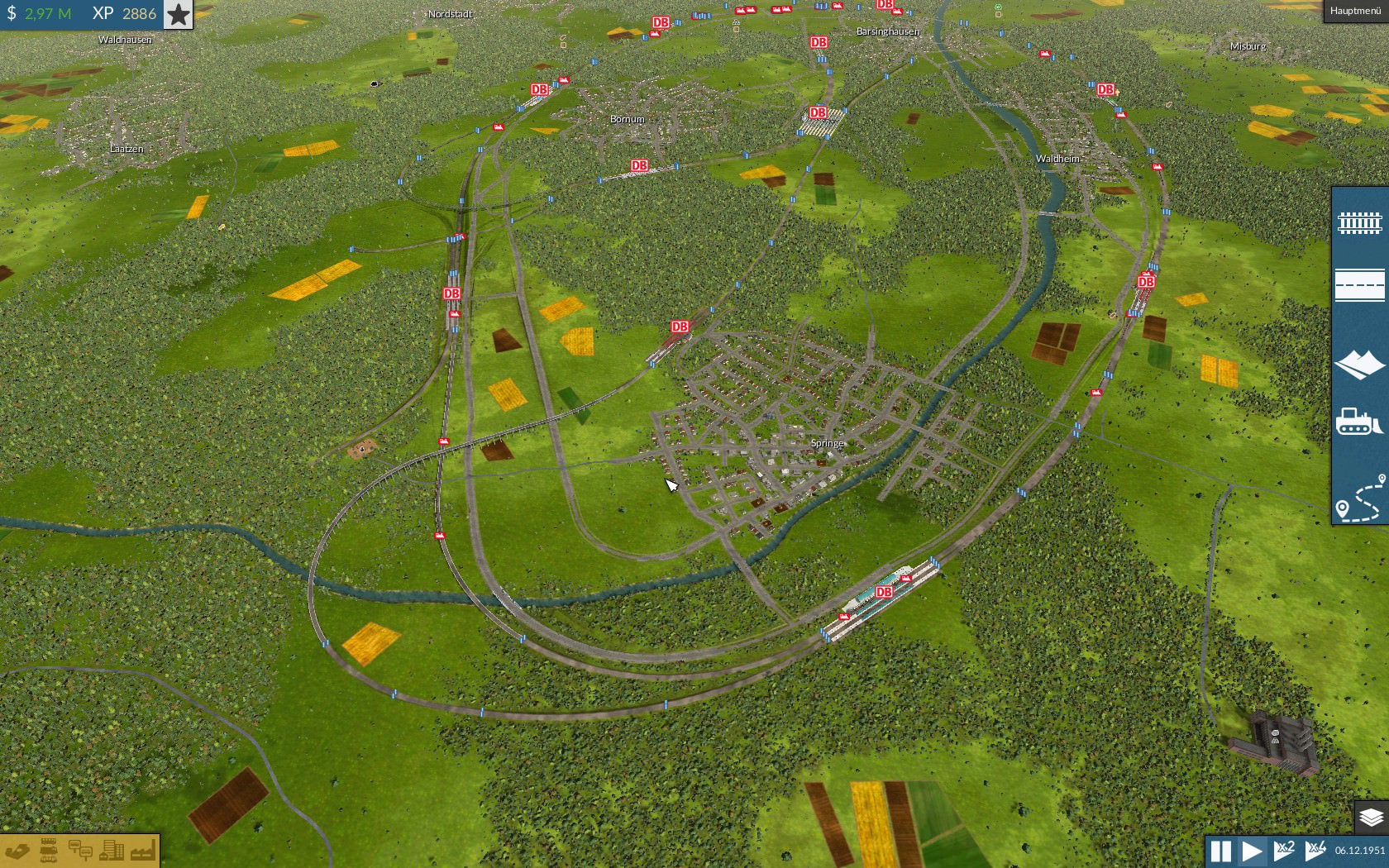Mega City Projekt, Vogelperspektive
