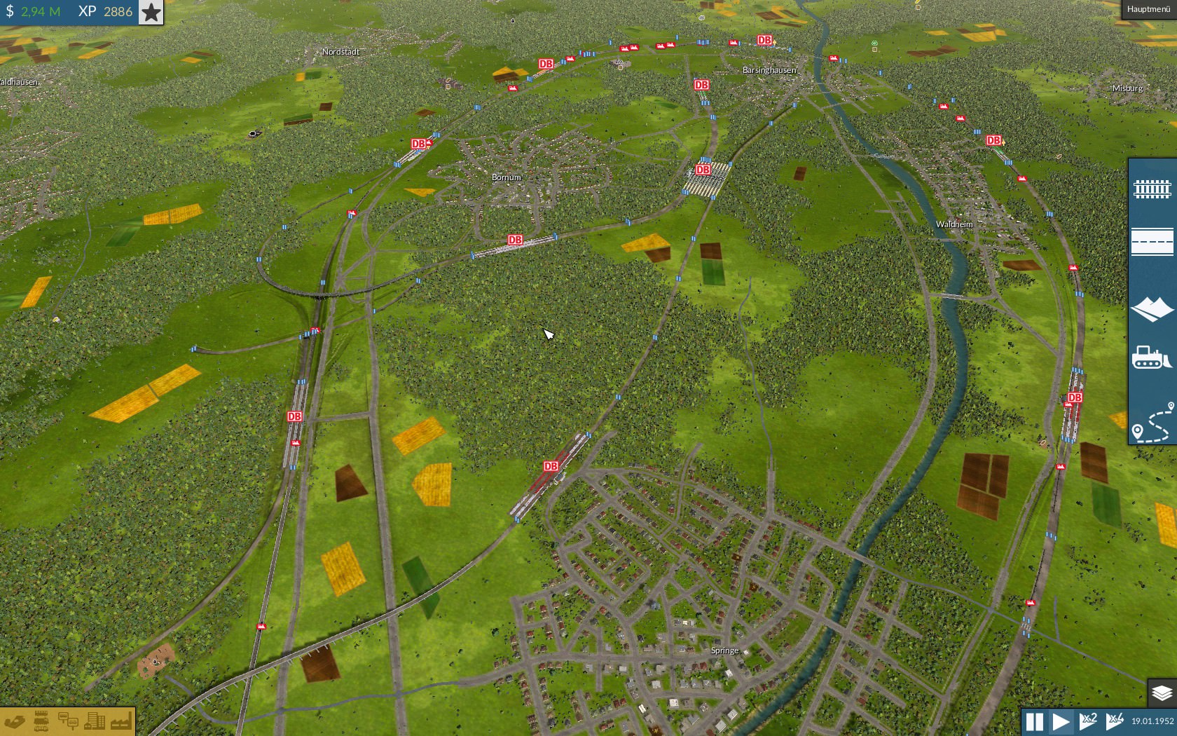 Mega City Projekt, Vogelperspektive