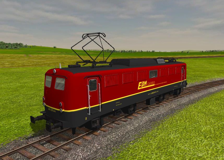 EBM Cargo 140 070 bei ihren ersten Gehversuchen
