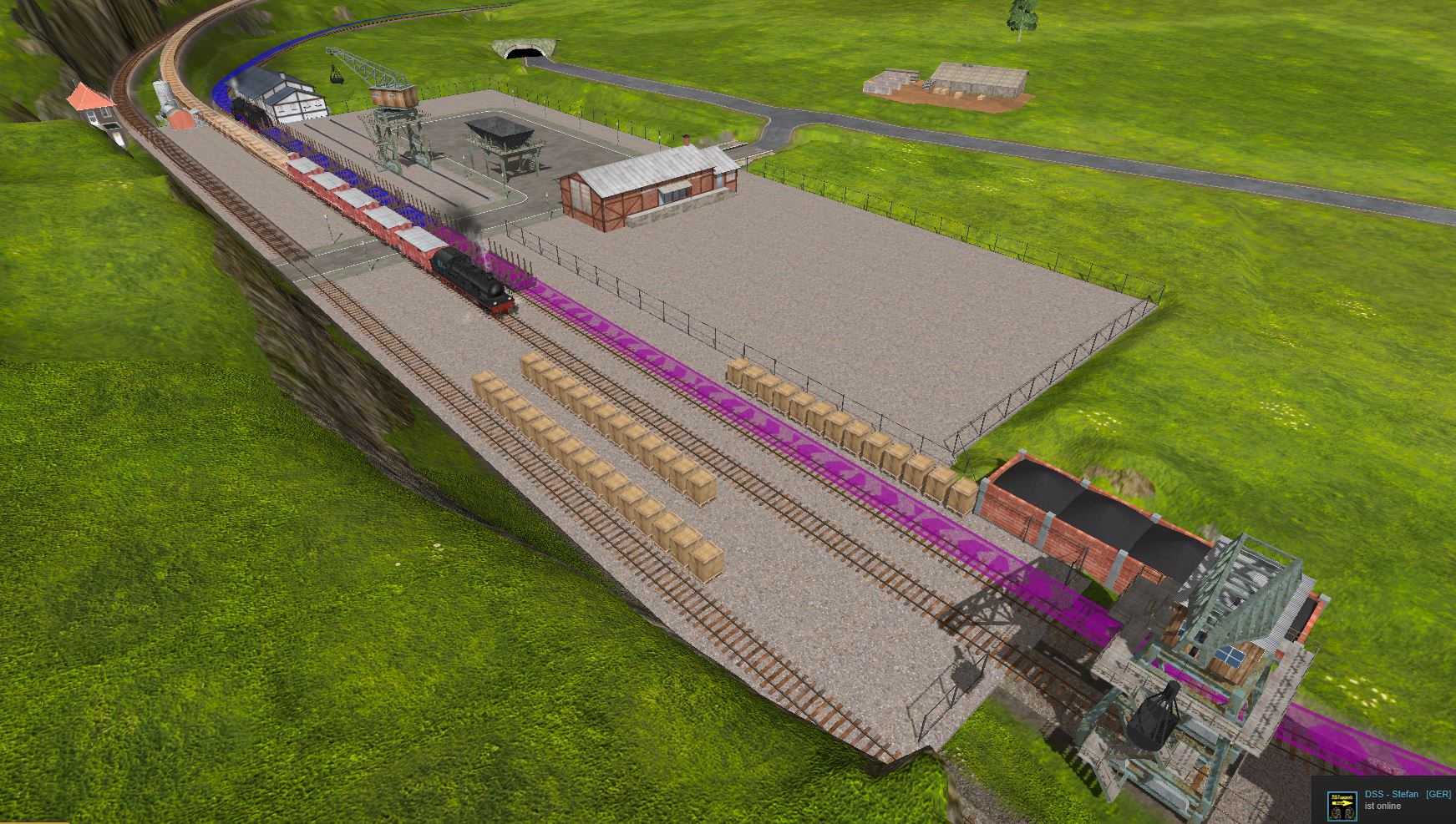 der Güterverkehr kommt in Schwung