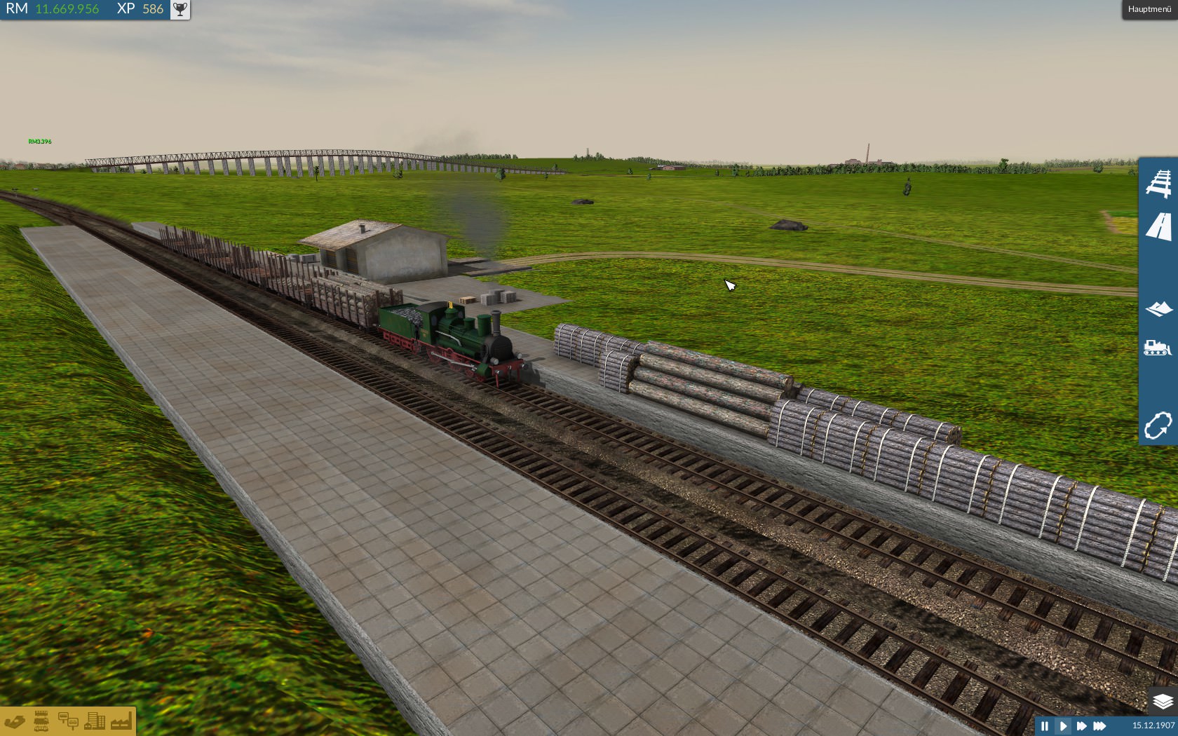 Holztransport am Limit