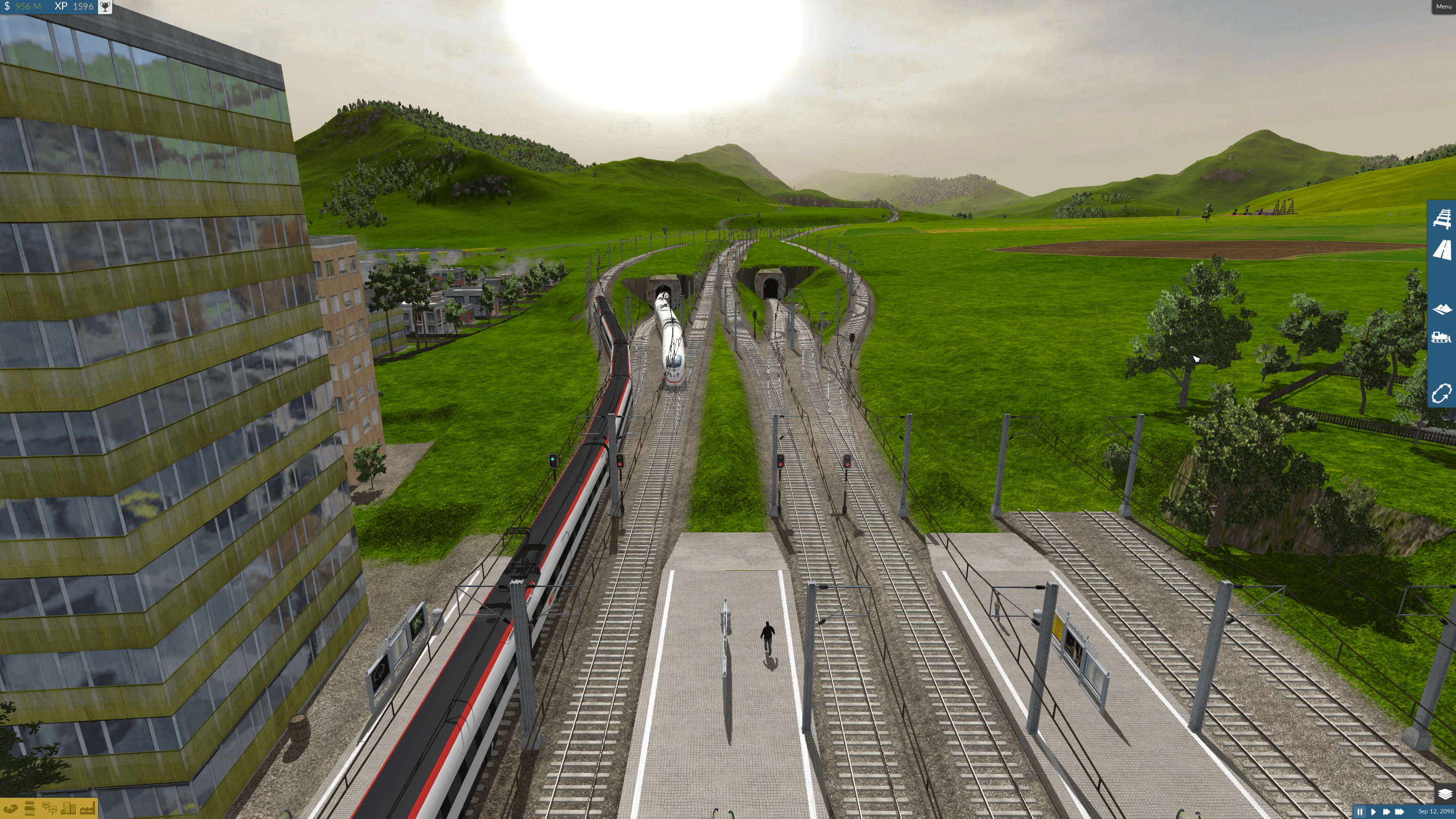 Bahnhofvorfeld von Ilford