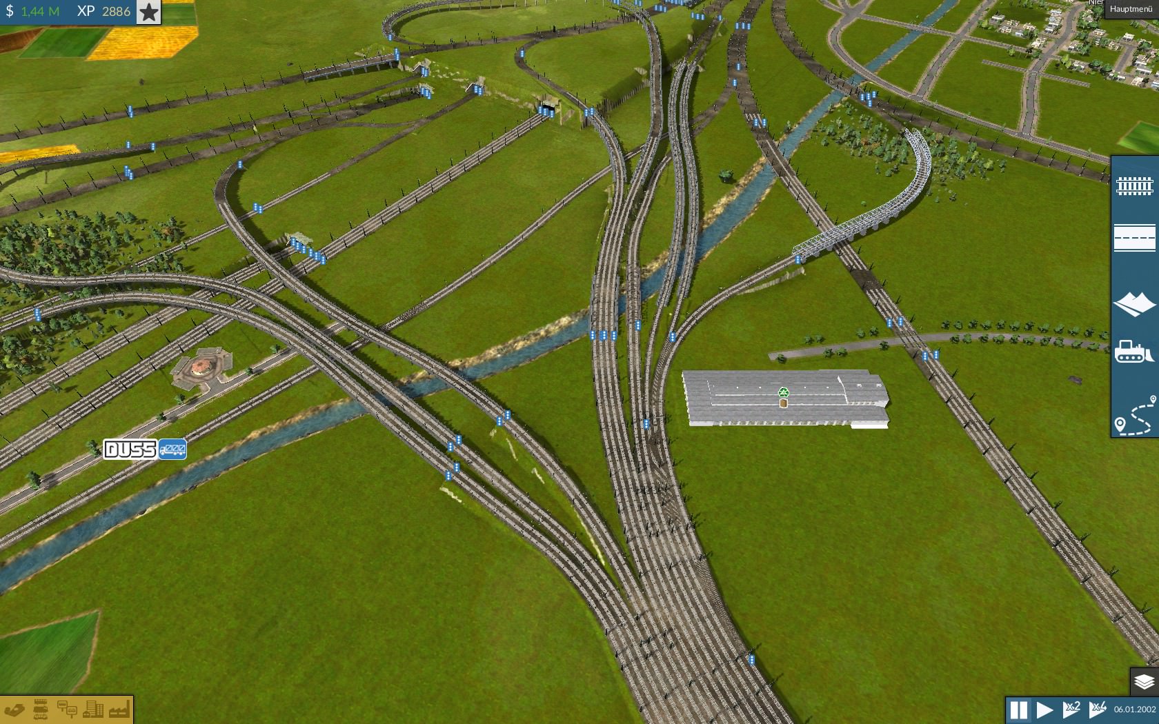 Aus-, Einfahrt Nienburg Haupt Depot West.
