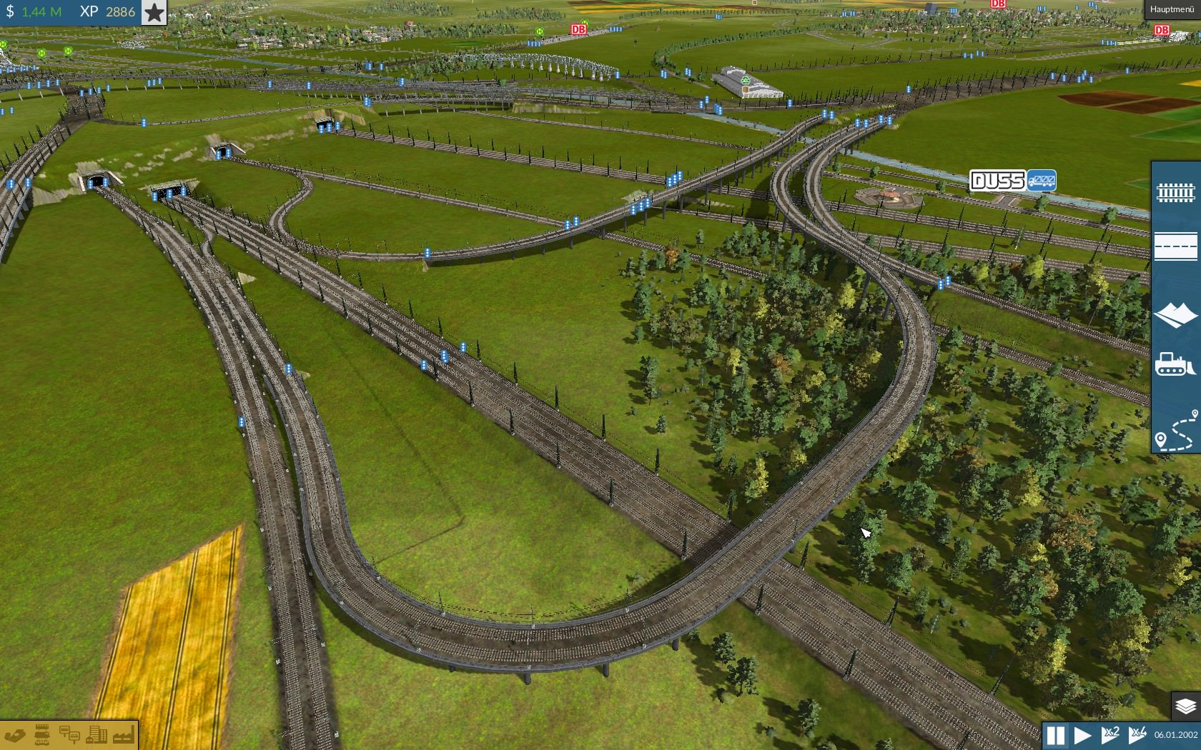 Aus-, Einfahrt Nienburg Haupt Depot West.