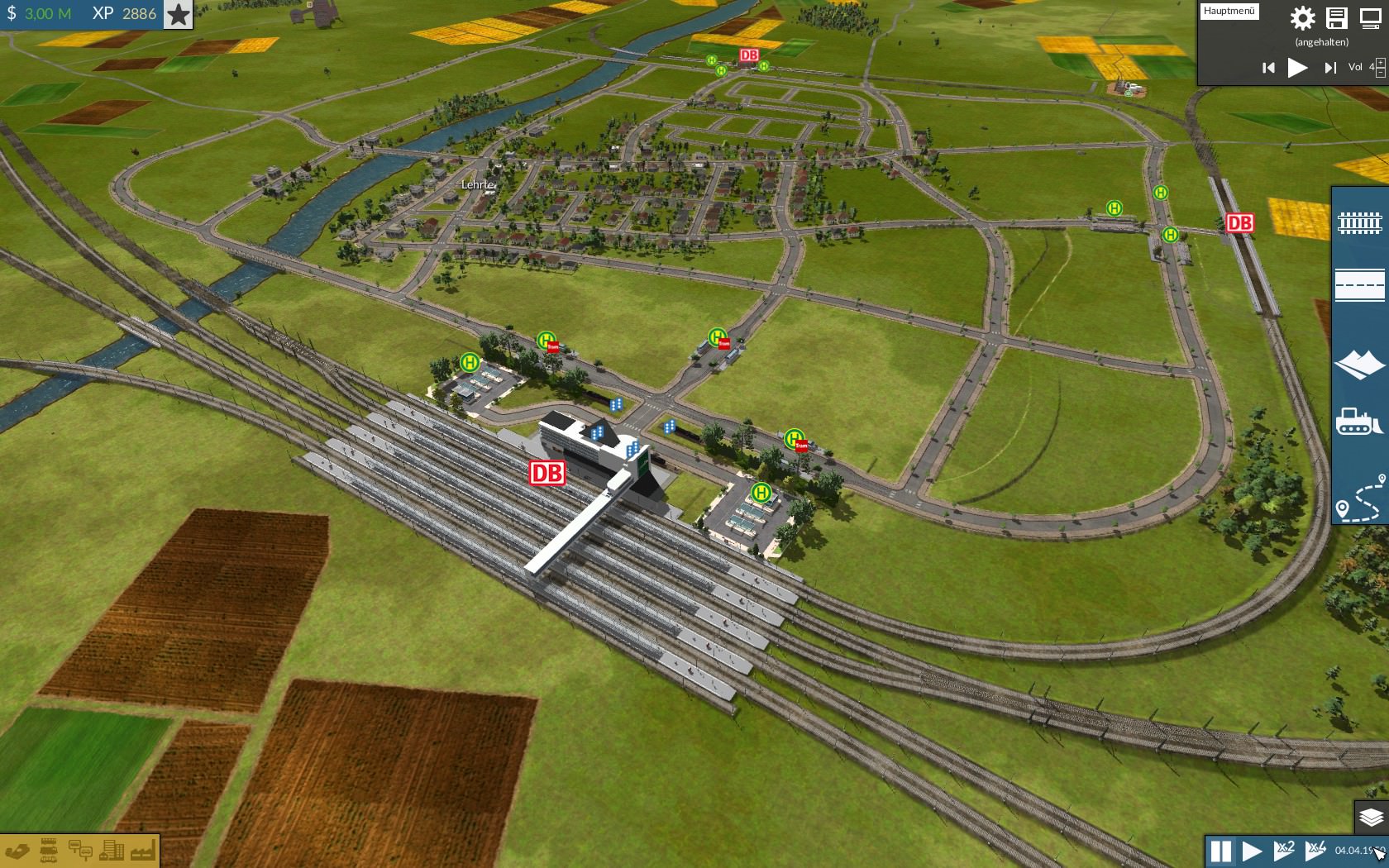 Lehrte Hauptbahnhof mit Busbahnhof²