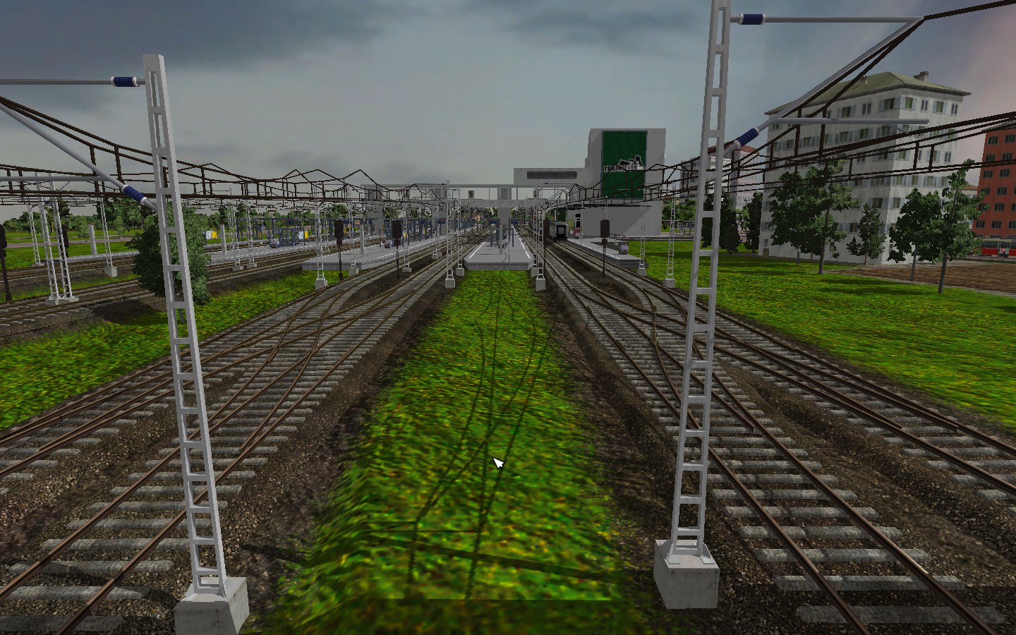 Hallstadt Hbf nach Umbau