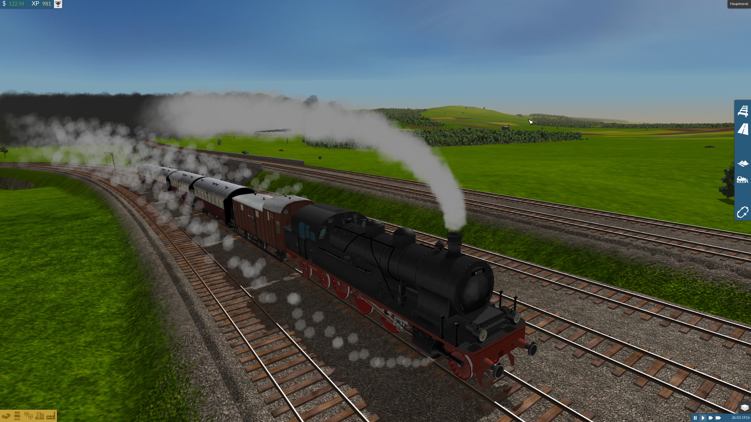 schwarze Dampfe