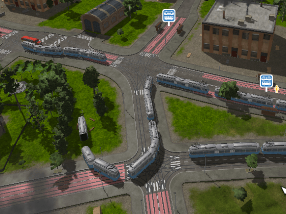 tram chaos