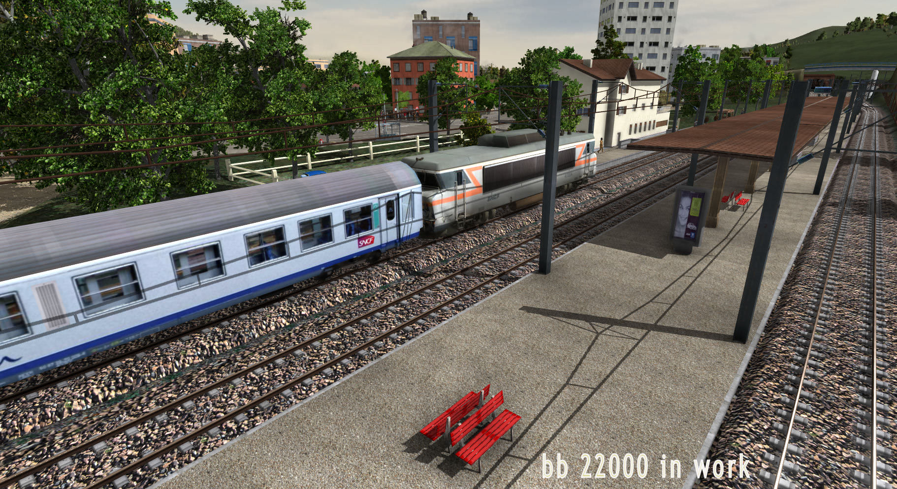BB 22000 french sncf in work...