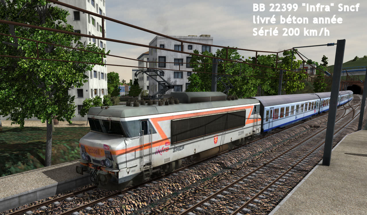 BB 22399 sncf type "infra" livré béton 1983 (finish)