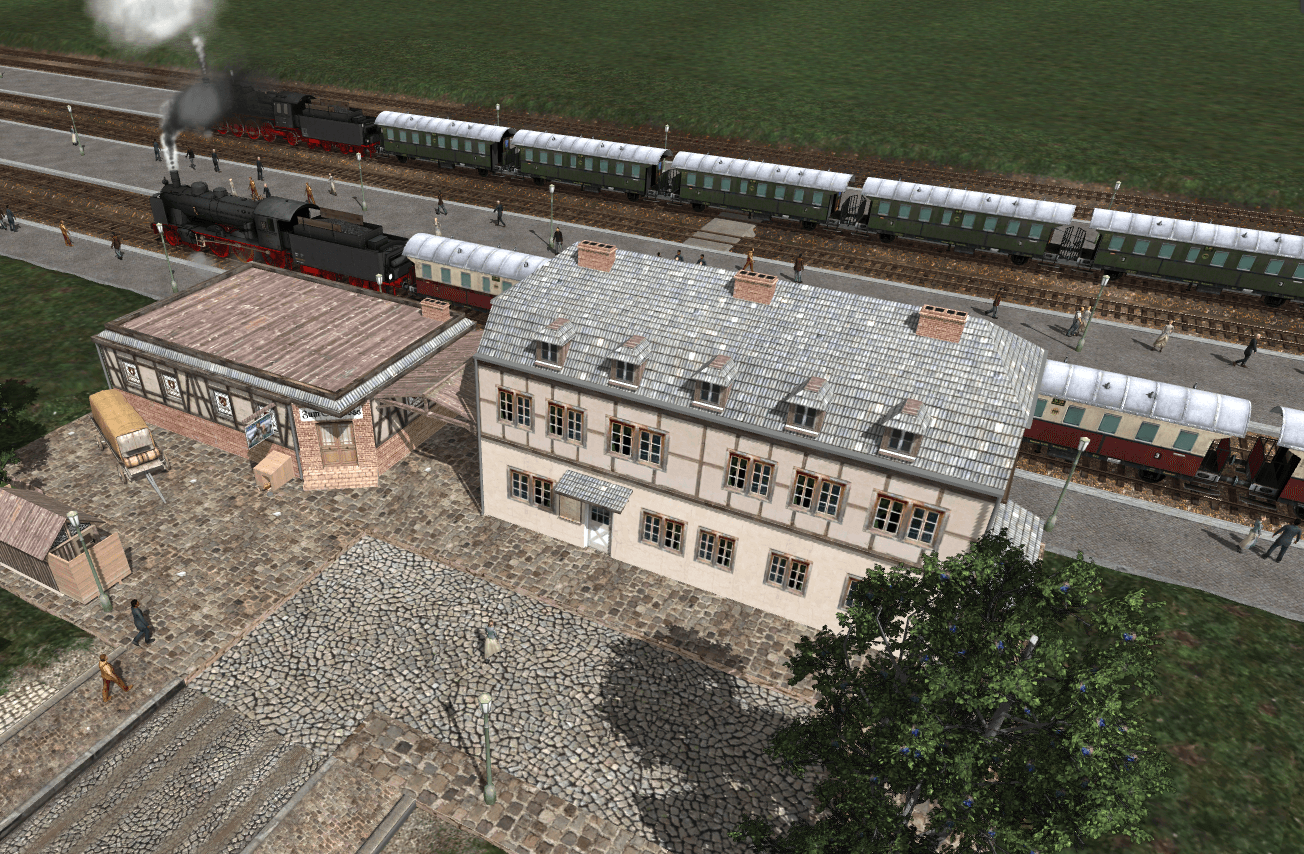 Bahnhofsleben 1927
