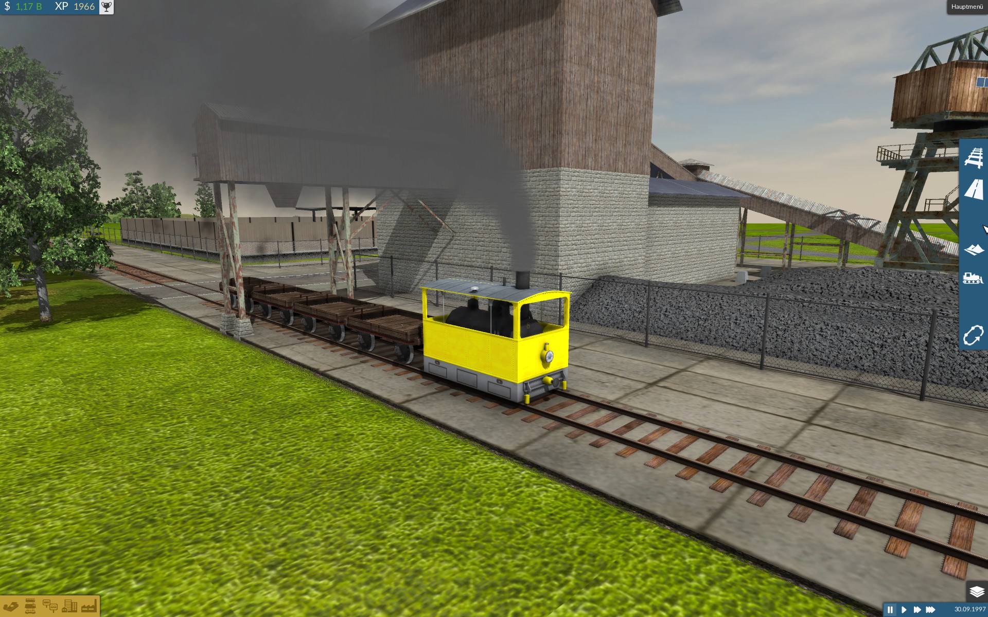 Versuch - kleine Werkstram