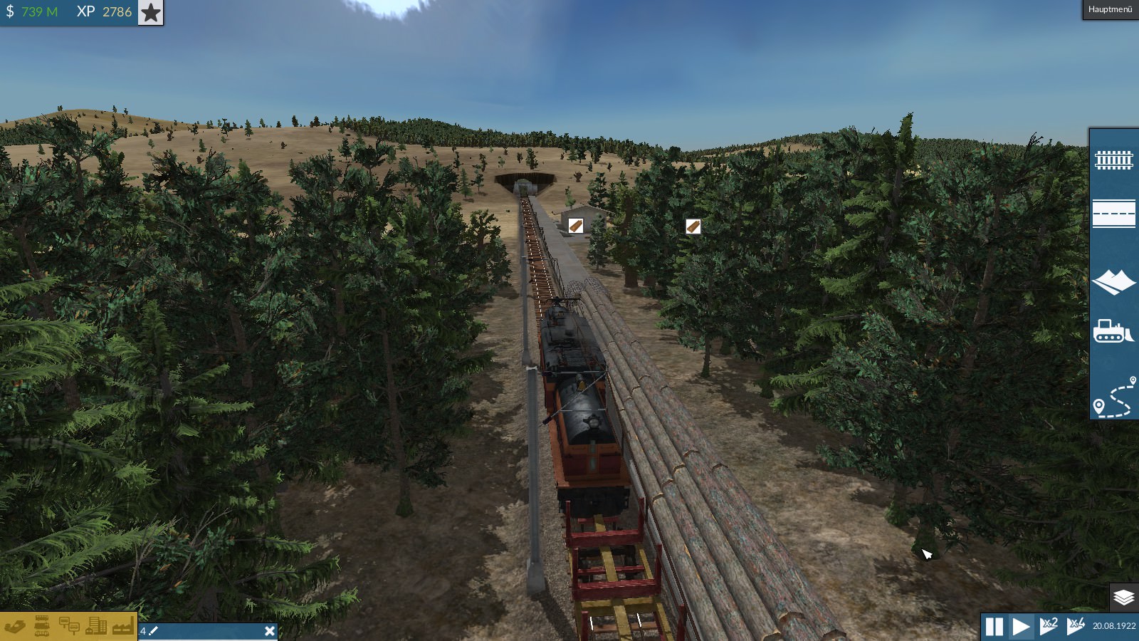 Holzlager